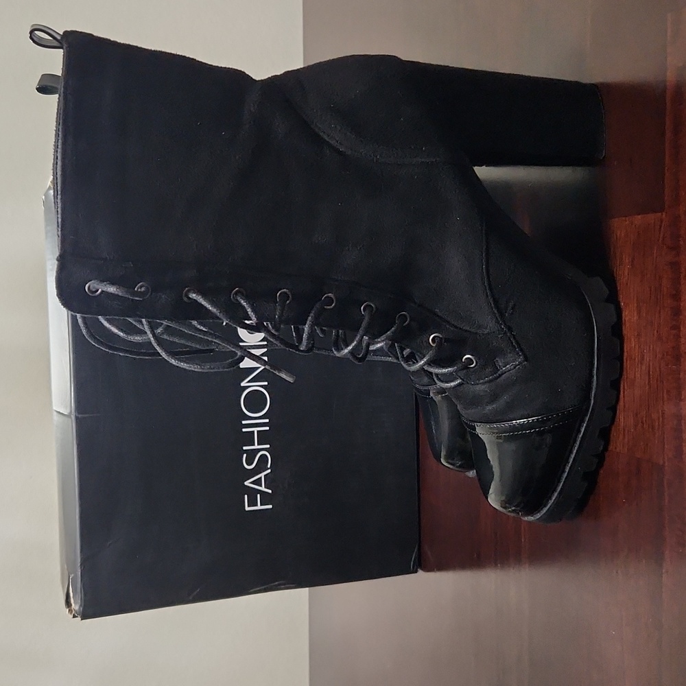 Black booties